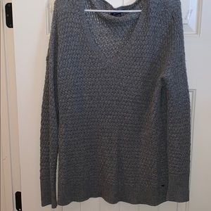 Large chunky knit sweater